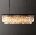 Artisan 1920s Odeon Rectangular Chandelier