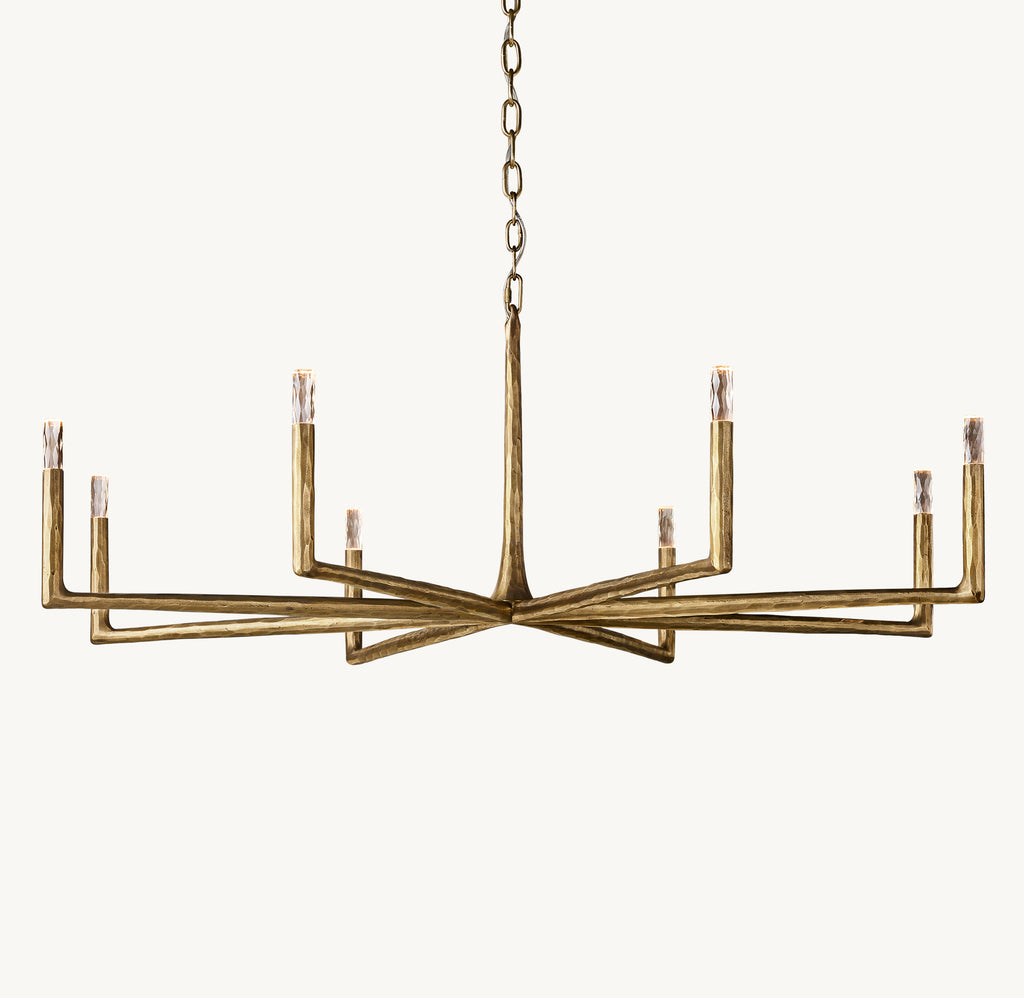 Artisan Thaddeus Round Chandelier, alternate view