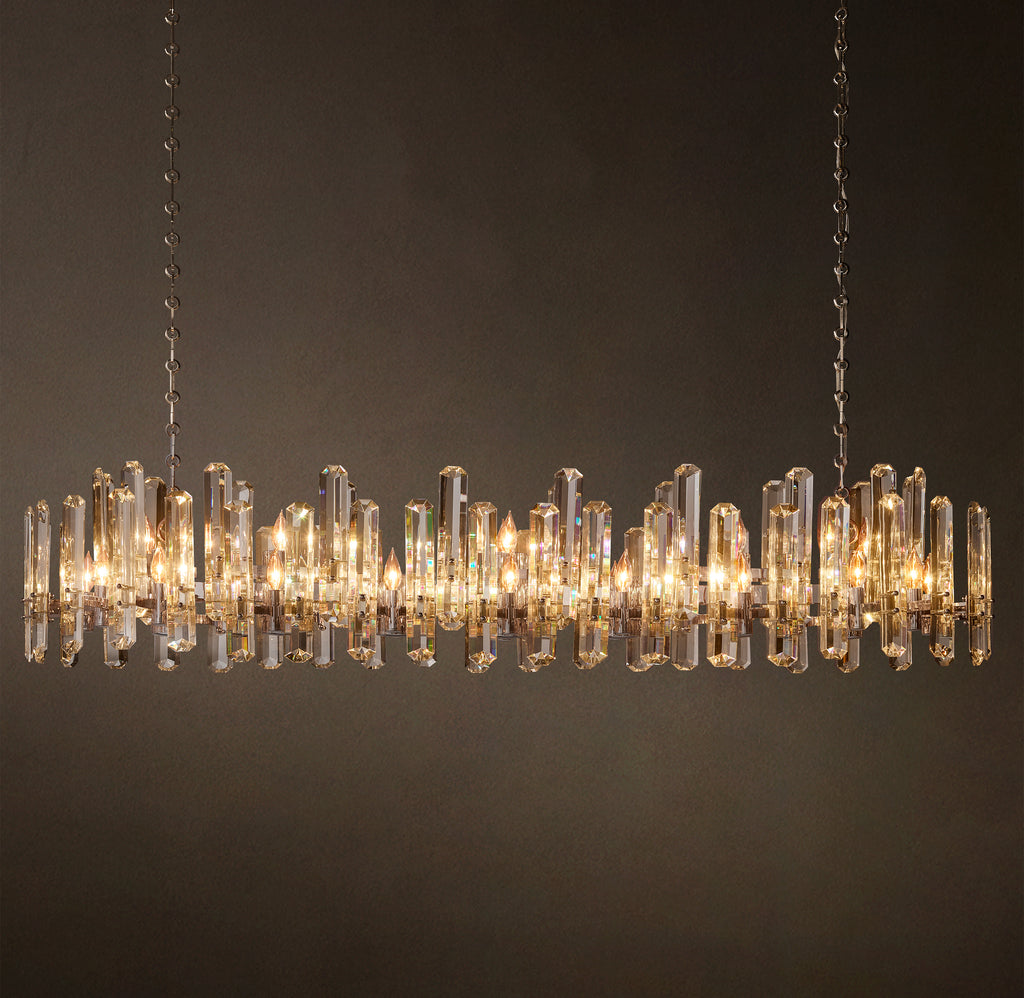 Signature Bonnington Linear Chandelier, alternate view