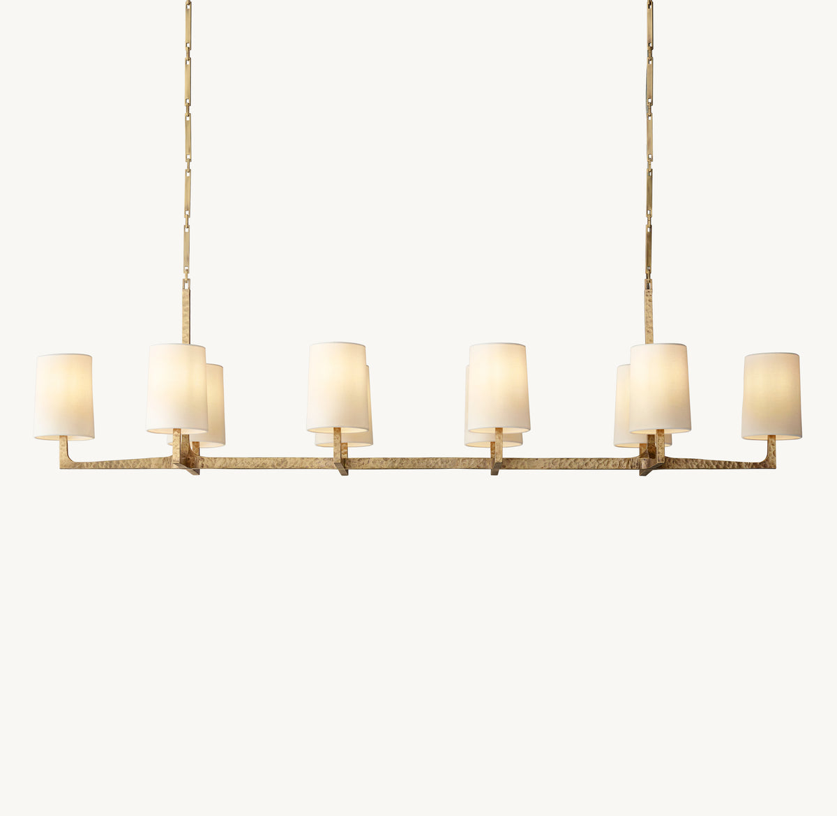 Artisan Wright Linear Chandelier, alternate view