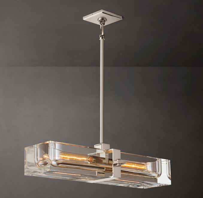 Sculptural Savile Linear Chandelier