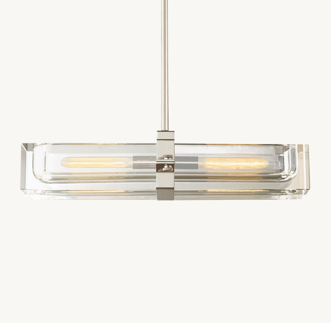 Sculptural Savile Linear Chandelier – 24"