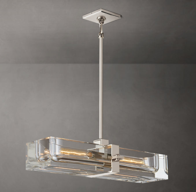 Sculptural Savile Linear Chandelier – 24"