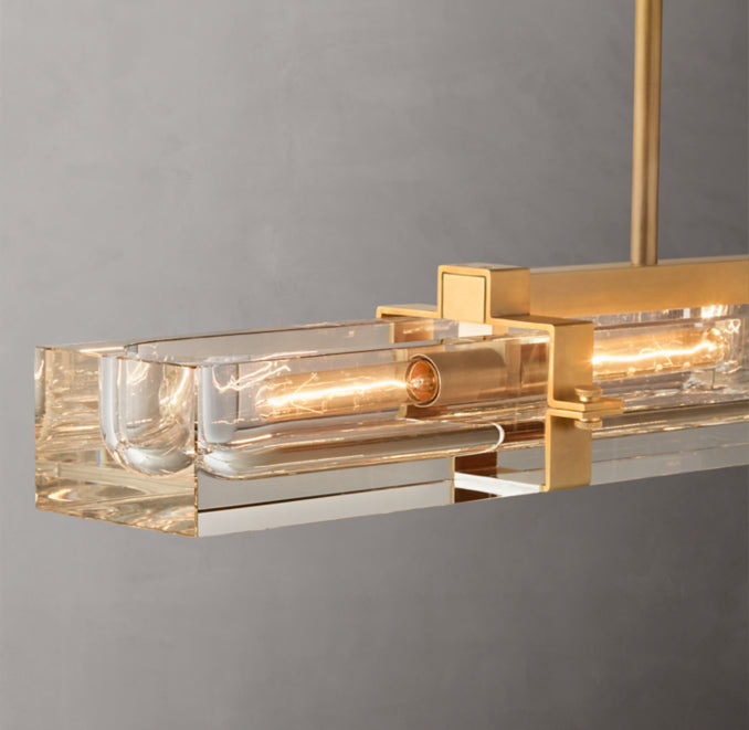 Sculptural Savile Linear Chandelier – 48"