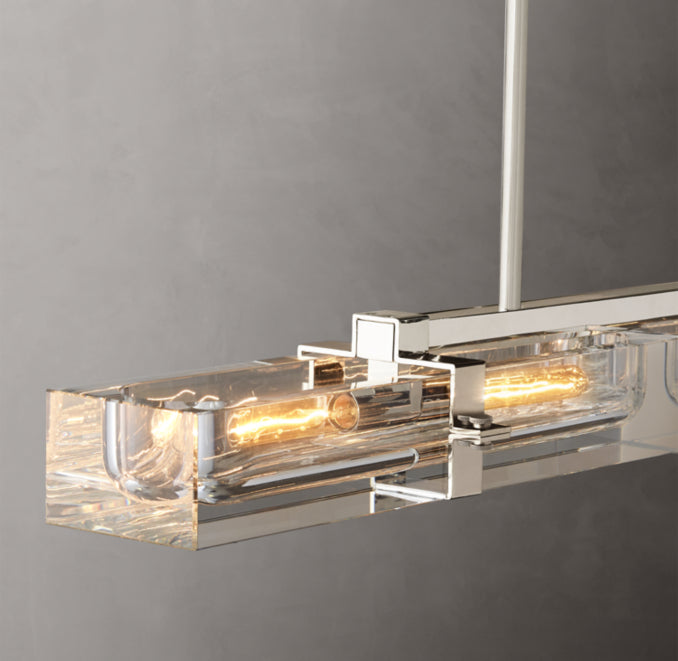 Sculptural Savile Linear Chandelier – 48"