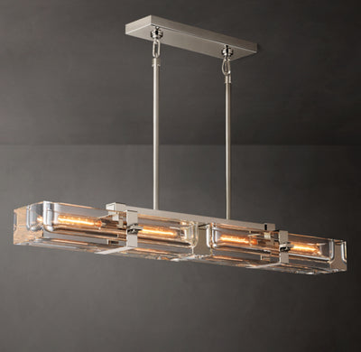 Sculptural Savile Linear Chandelier – 48"