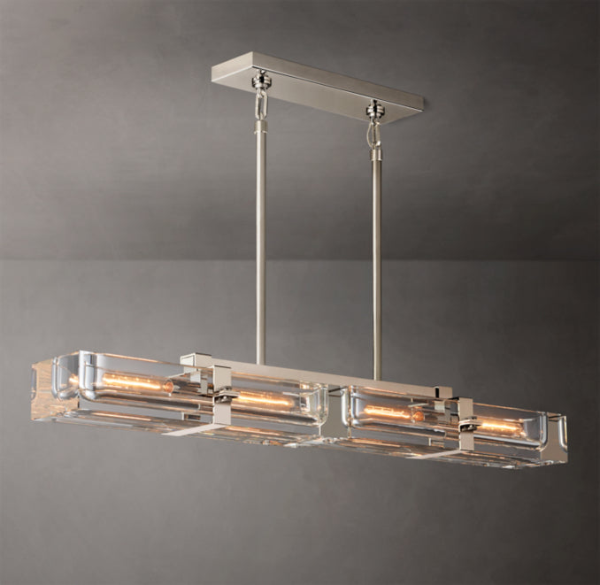 Sculptural Savile Linear Chandelier – 48"
