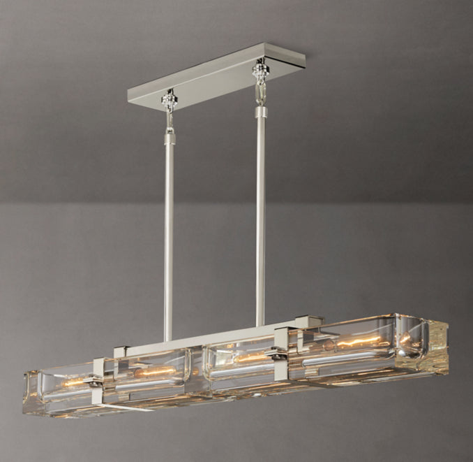 Sculptural Savile Linear Chandelier – 48"