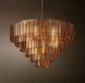Sirene Smoke Glass Round Chandelier