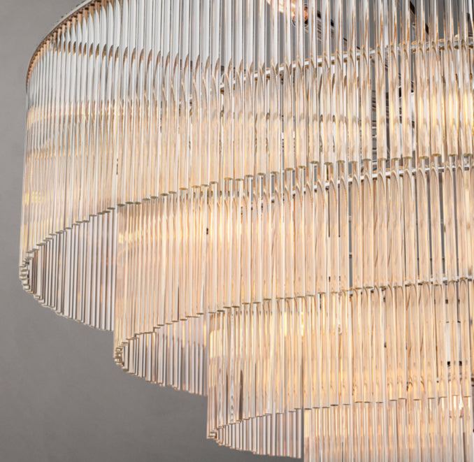 Sculptural Amadeo Round Chandelier