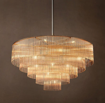 Sculptural Amadeo Round Chandelier