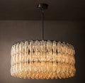 Chiara Clear Glass Round Chandelier