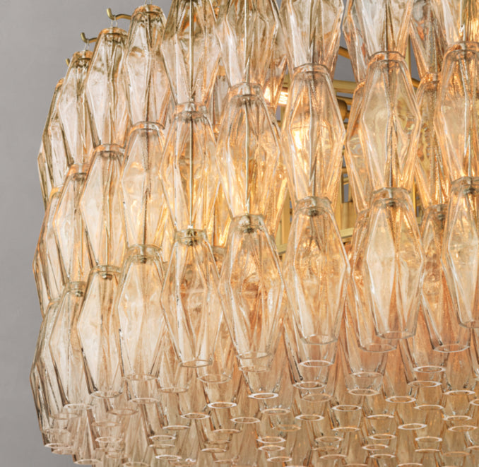 Artisan Chiara Clear Glass Round Chandelier – 47"