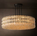 Chiara Clear Glass Round Chandelier