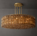 Artisan Chiara Smoke Glass Round Chandelier