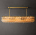 Artisan Chiara Clear Glass Rectangular Chandelier