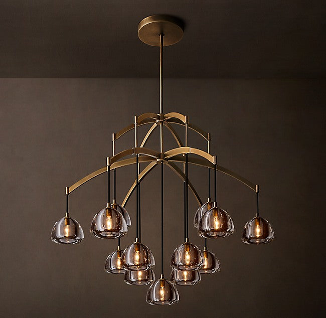 Hemisphere Round Chandelier