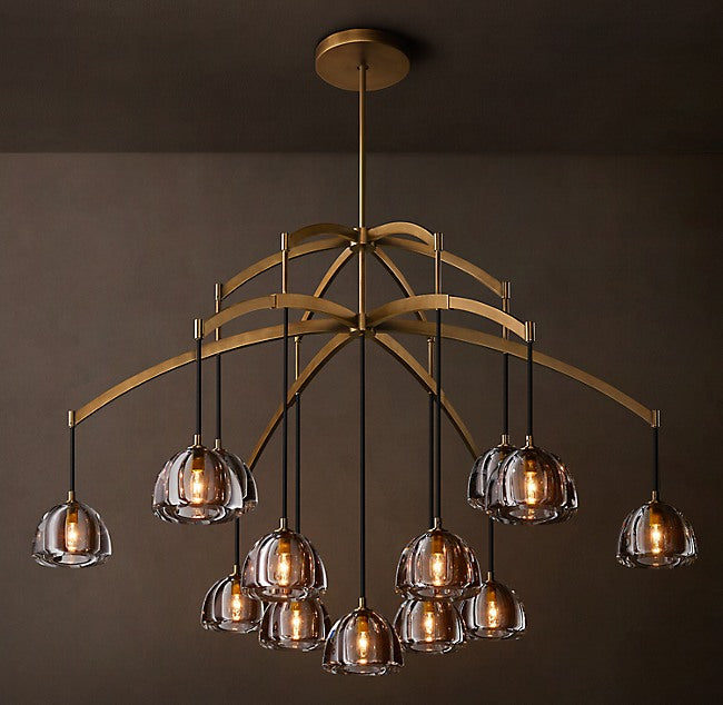 Hemisphere Round Chandelier
