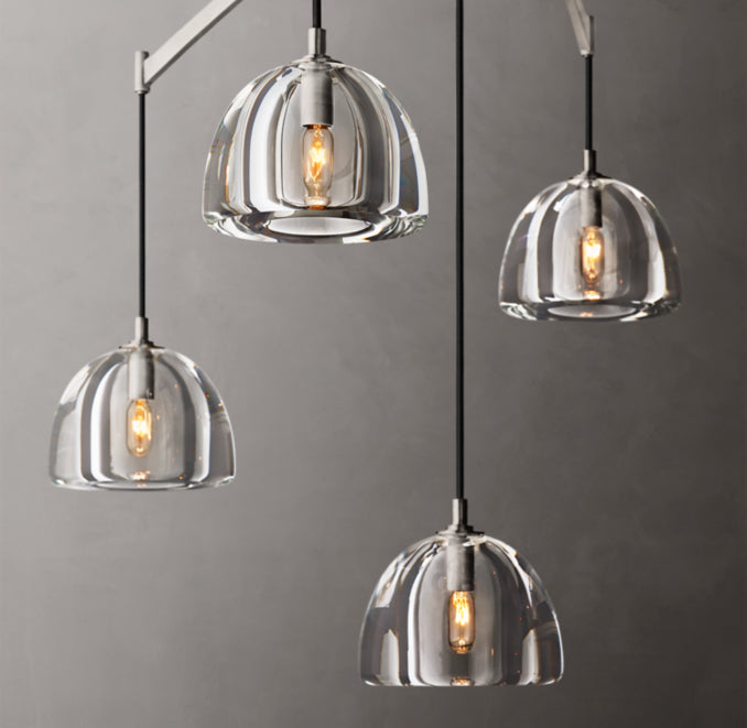 Signature Hemisphere Linear Chandelier – 72"
