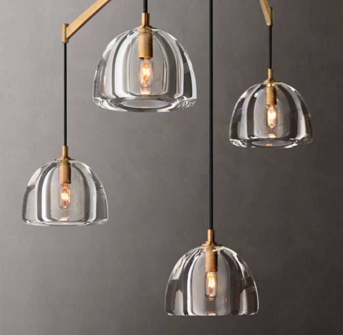Signature Hemisphere Linear Chandelier – 72"