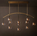 Hemisphere Linear Chandelier