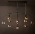 Hemisphere Linear Chandelier
