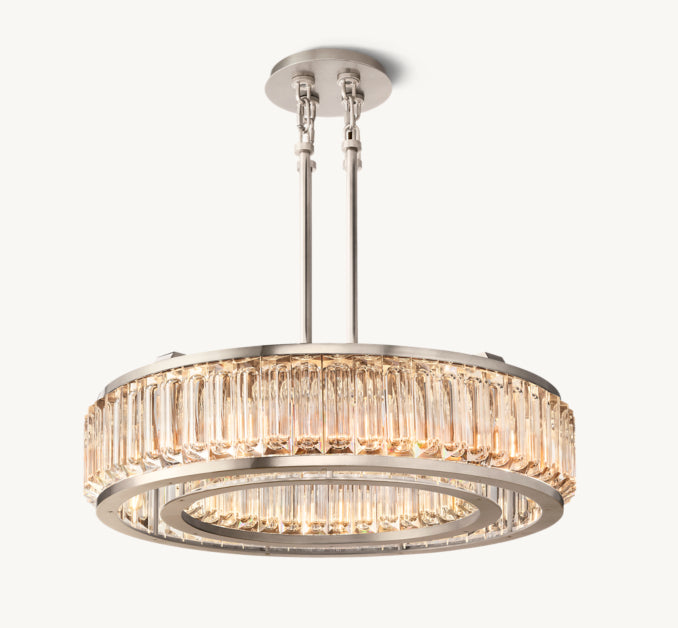 Heritage Maurier Round Chandelier, alternate view
