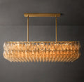 Artisan Chiara Clear Glass Rectangular Chandelier