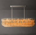 Artisan Chiara Clear Glass Rectangular Chandelier