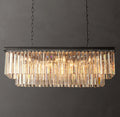 Artisan 1920s Odeon Rectangular Chandelier