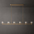 Sculptural Demaret Linear Chandelier