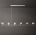 Sculptural Demaret Linear Chandelier