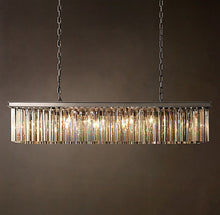 Sculptural Rhys Rectangular Chandelier