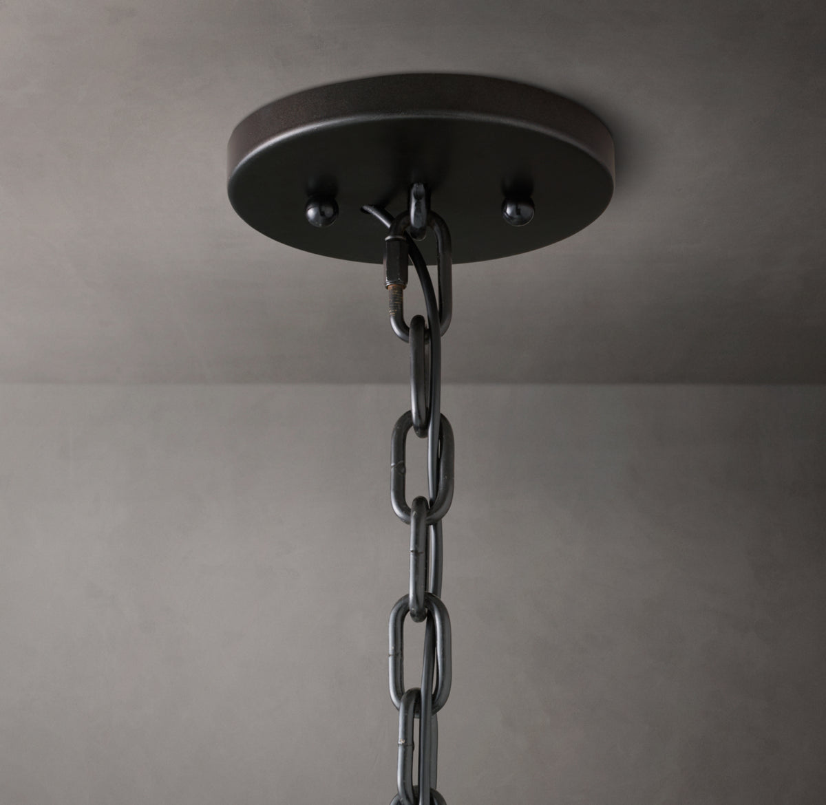 Signature Harlow Crystal Round Chandelier – 43" Iron
