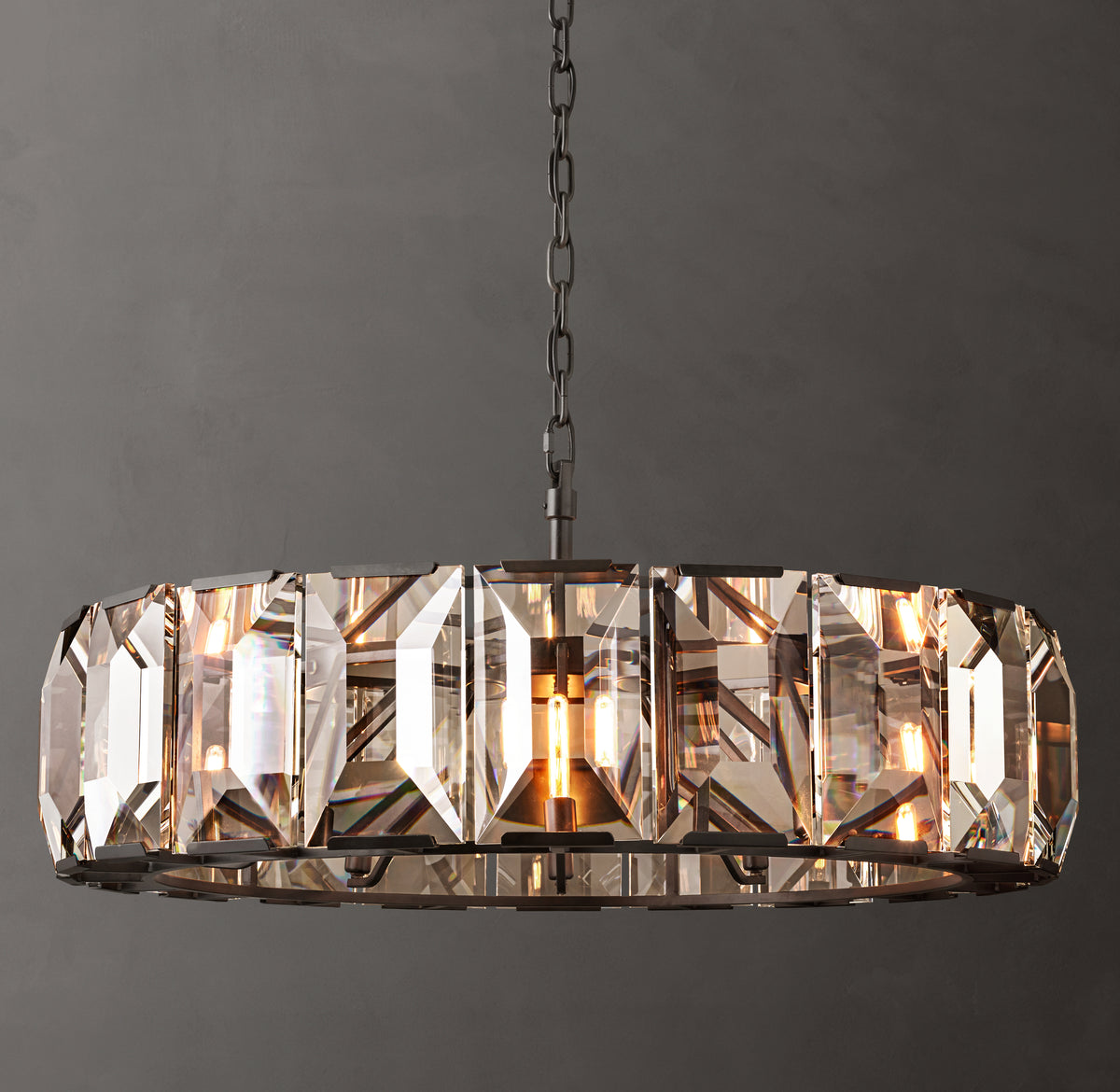 Signature Harlow Crystal Round Chandelier