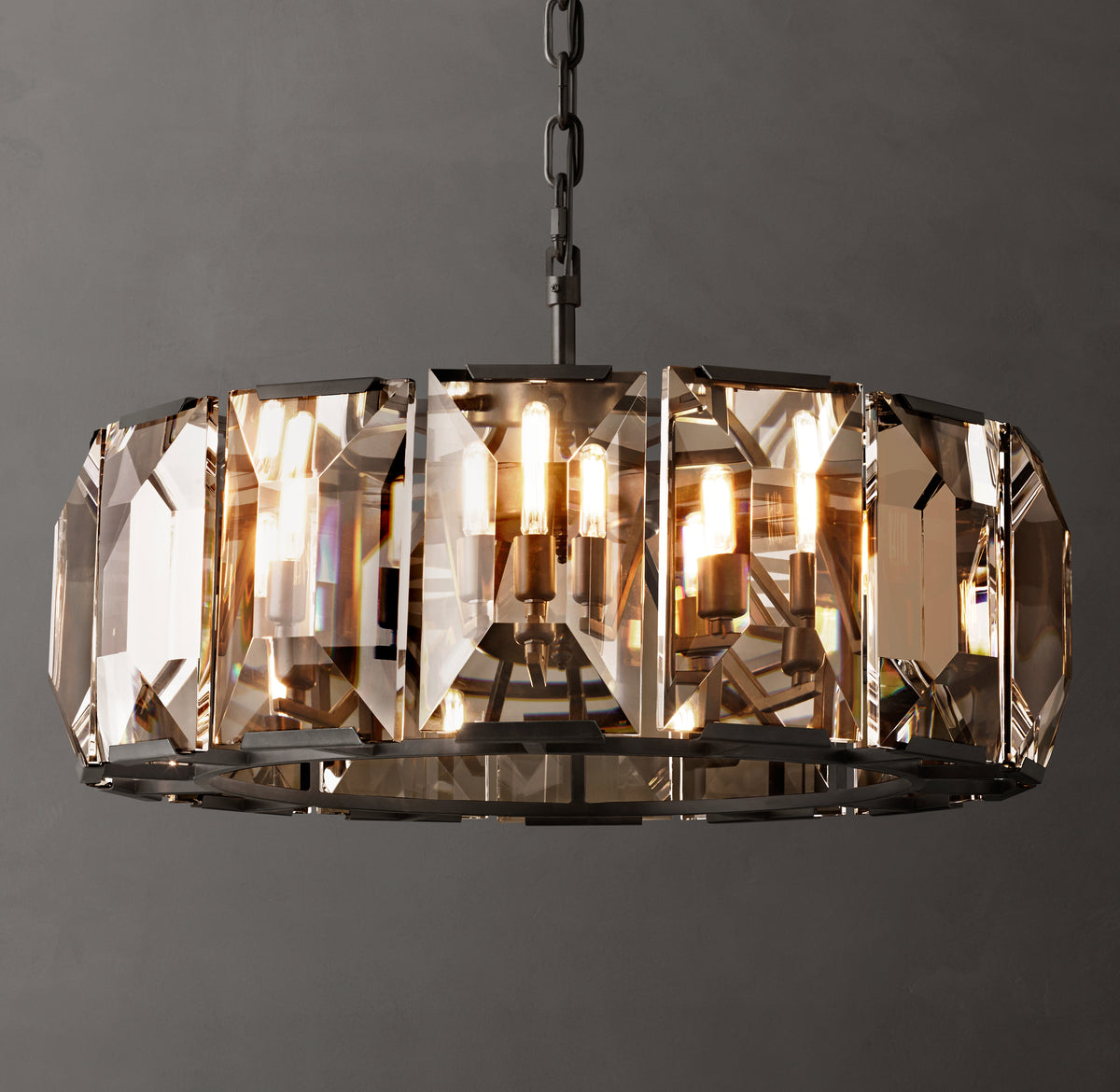 Signature Harlow Crystal Round Chandelier