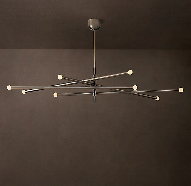 Rousseau 8-Light Mobile Orb Chandelier