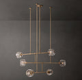 Sculptural Demaret Mobile Round Chandelier