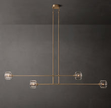 Sculptural Demaret Mobile Linear Chandelier