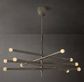 Sculptural Rousseau 10-Light Mobile Orb Chandelier