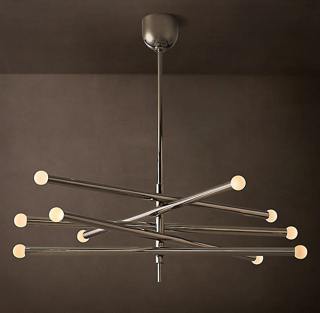 Rousseau 10-Light Mobile Orb Chandelier