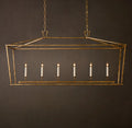 19Th C. English Openwork Rectangular Chandelier