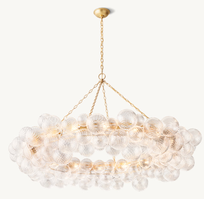 Signature Talia Ring Chandelier – 63"