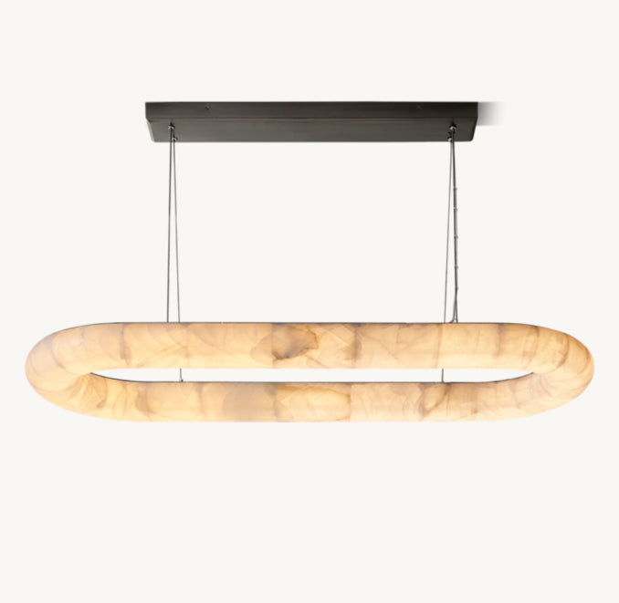 Artisan Rivage Lisse Oval Chandelier – 57"