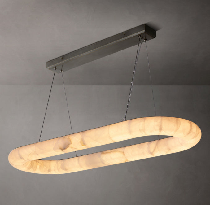 Artisan Rivage Lisse Oval Chandelier – 57"
