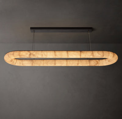 Artisan Rivage Lisse Oval Chandelier – 74"