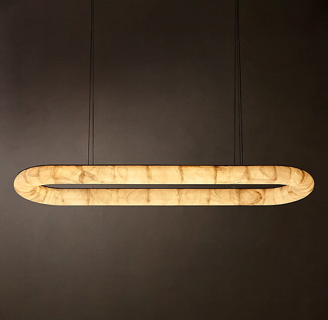 Rivage Lisse Oval Chandelier