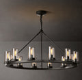 Artisan Ondra Round Clear Glass Chandelier
