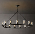 Artisan Ondra Round Clear Glass Chandelier