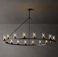 Artisan Ondra Round Clear Glass Chandelier